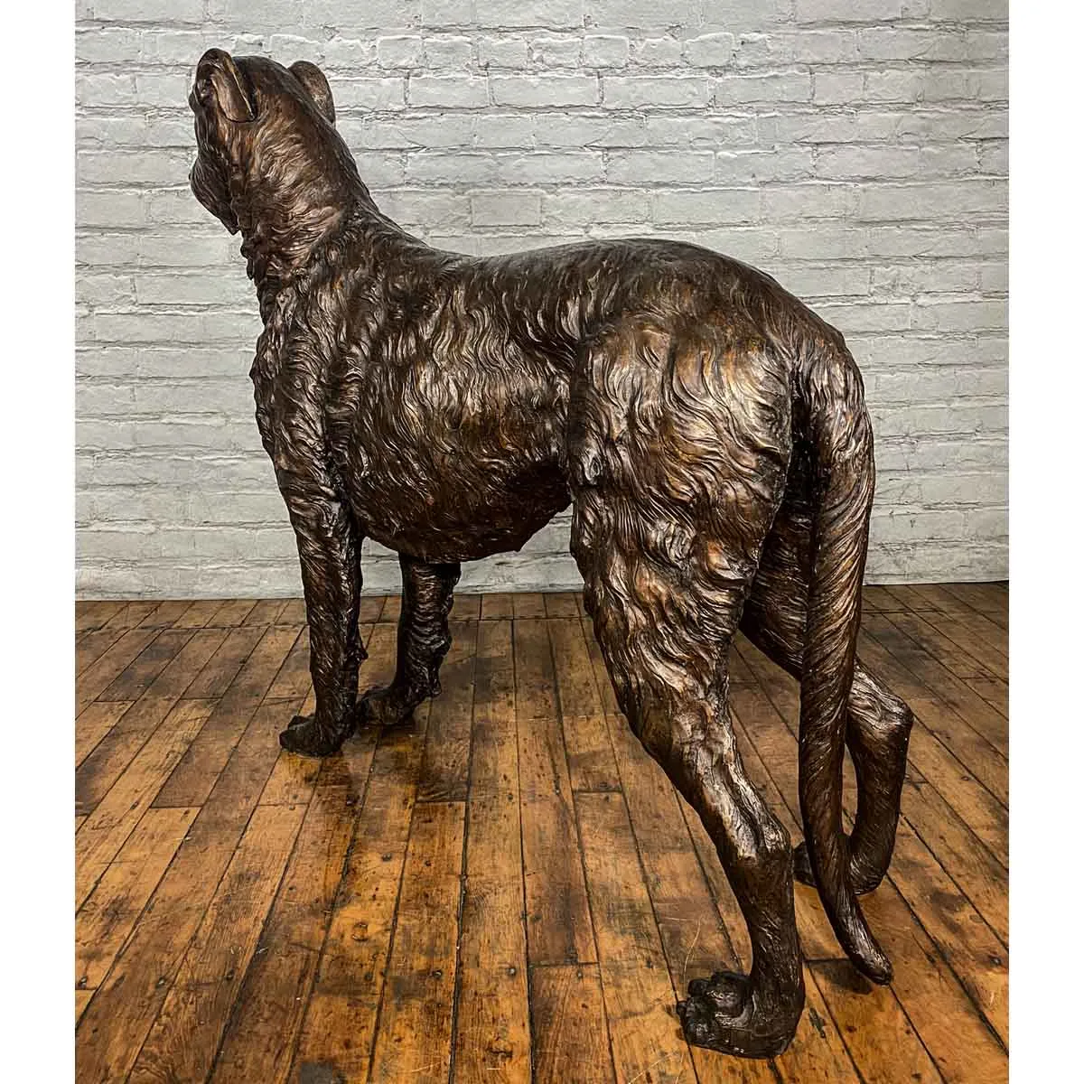 Bronze Irish Wolfhound Statue